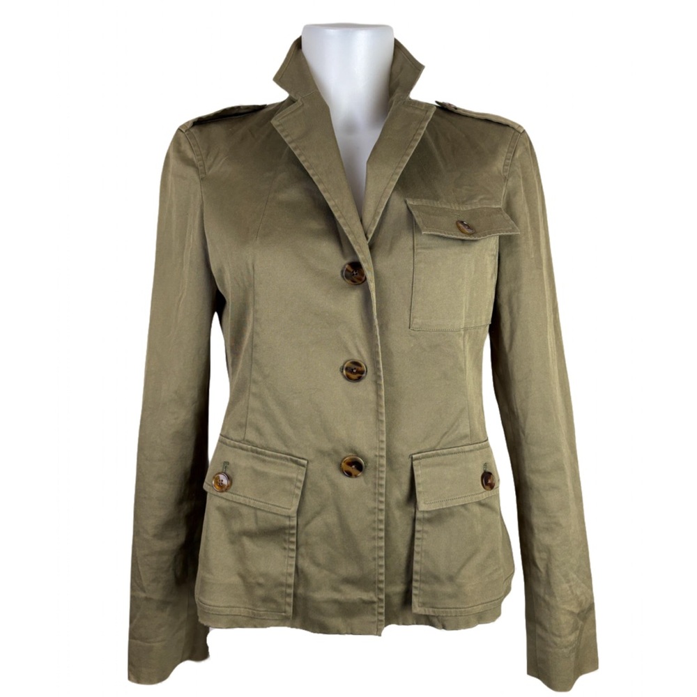 Ralph Lauren Black Label Safari / Military Khaki Green Blazer Jacket